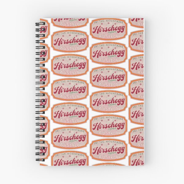 Item preview, Hirschegg, Austria, Vorarlberg, Ski, textured skiing badge designed and sold by Wanderful-roads.