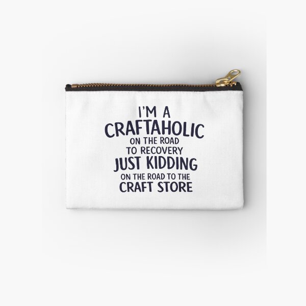 Item preview, I'm a craftaholic n the road to recovery,Crafting lover designed and sold by CloudyPress.