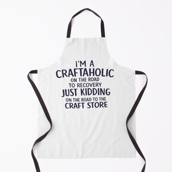 Item preview, I'm a craftaholic n the road to recovery,Crafting lover designed and sold by CloudyPress.