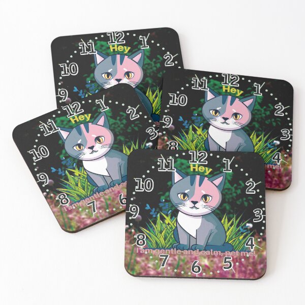 Item preview, Kind and Calm Cat, “Hey _ I am gentle and calm, pet me!” (HRS) designed and sold by Alan-David.