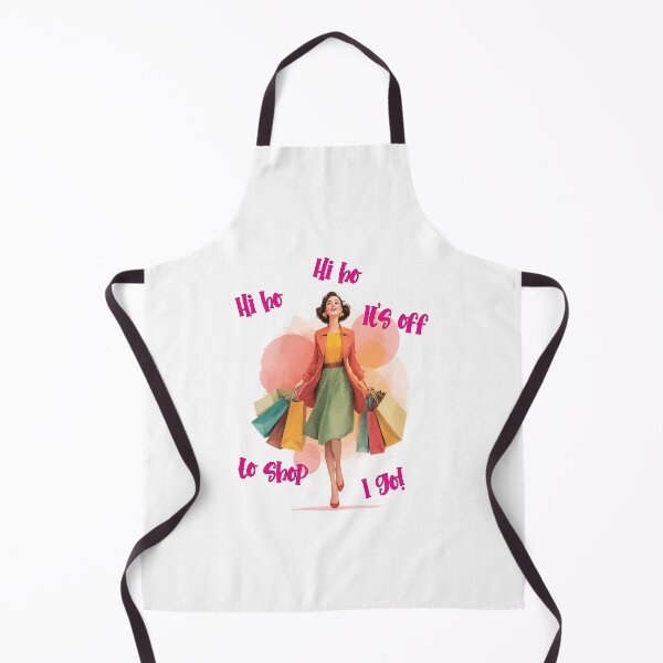 Item preview, Hi Ho, Hi Ho, It’s Off to Shop I Go! | Happy Shopping Queen Vibes designed and sold by Ignorant-Artist.