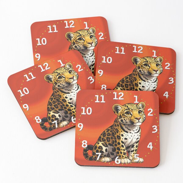 Item preview, Adorable baby leopard sitting like a cat! (HRS) designed and sold by Alan-David.