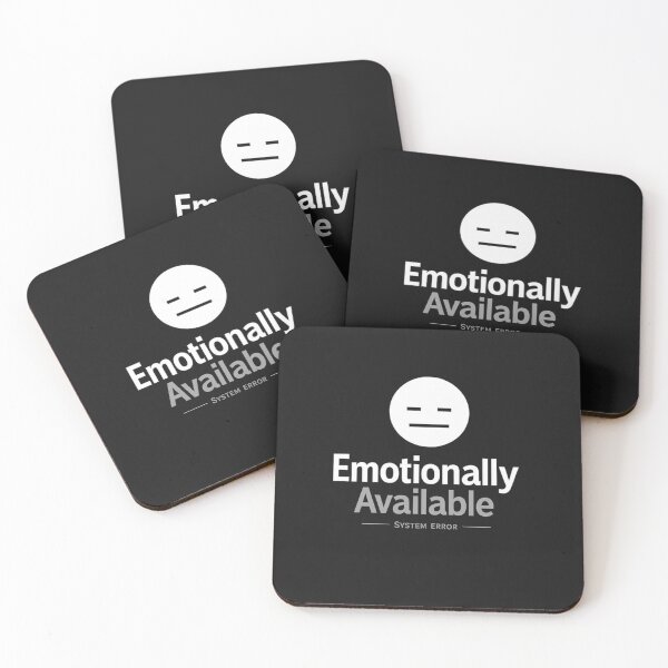 Item preview, Emotionally Available System Error T-Shirt – Minimal Deadpan Face Graphic Tee, Sarcastic Humor Shirt designed and sold by New-Look0.