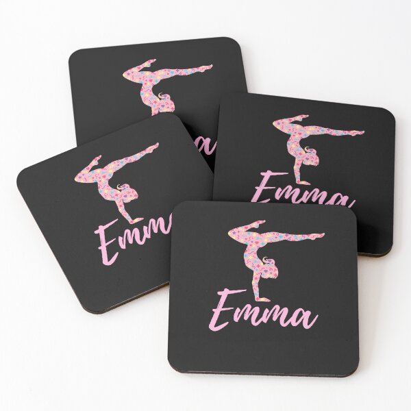 Item preview, Personalized Gymnastics for Girl Named Emma designed and sold by jaygo.