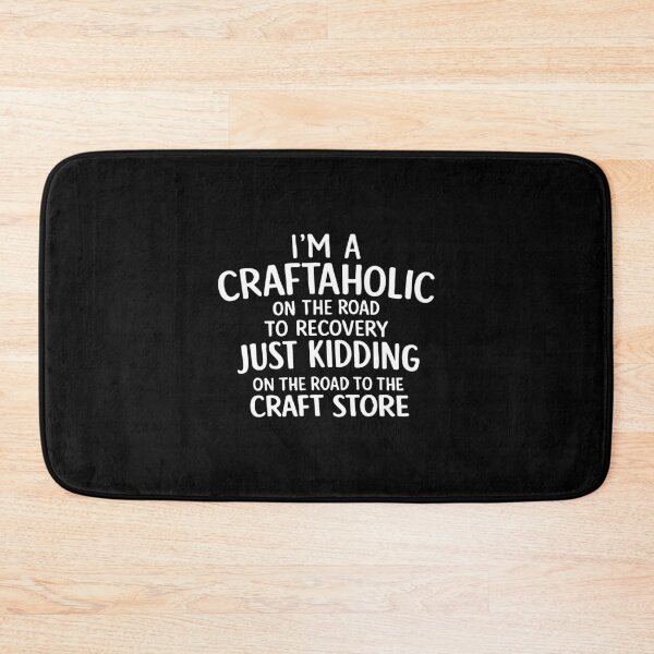 Item preview, I'm a craftaholic n the road to recovery,Crafting lover designed and sold by CloudyPress.