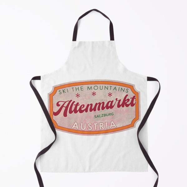 Item preview, Altenmarkt, Austria, Salzburg, Ski, textured skiing badge designed and sold by Wanderful-roads.