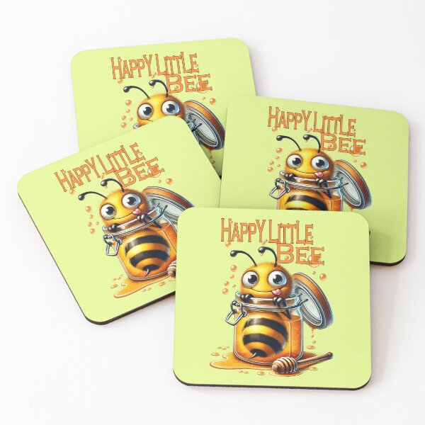Item preview, Happy little bee, fun fantasy designed and sold by LoneAngel.