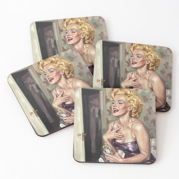 Item preview, Fragrance of Fame: Marilyn Monroe Joyful Boudoir Portrait designed and sold by Art's Diner.