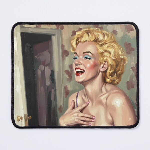 Item preview, Fragrance of Fame: Marilyn Monroe Joyful Boudoir Portrait designed and sold by Art's Diner.