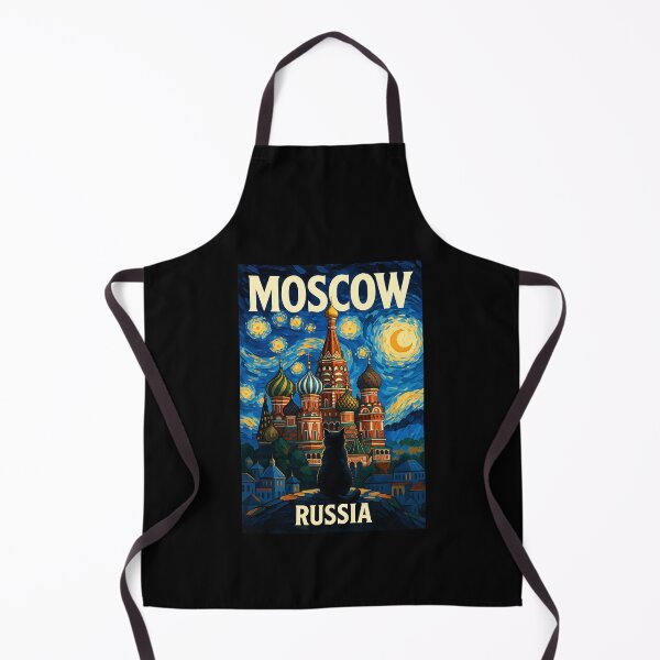 Item preview, Moscow Russia Poster St. Basil’s Cathedral designed and sold by dudelinart.