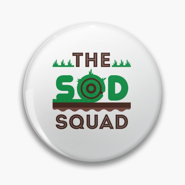 Item preview, The Sod Squad Funny Landscaper Landscaping Pun designed and sold by jaygo.