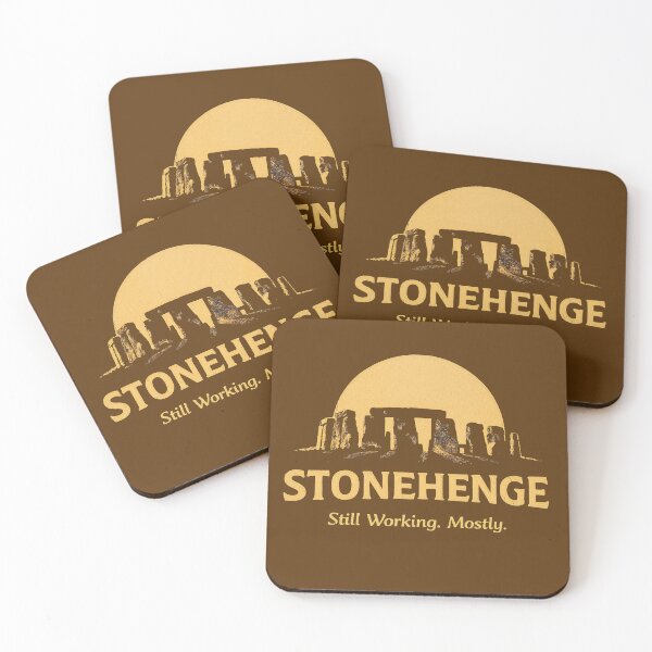 Item preview, Stonehenge Still Working Mostly – Vintage Retro England Landmark Humor Design designed and sold by Loving Nature Gifts.