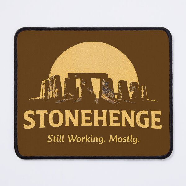 Item preview, Stonehenge Still Working Mostly – Vintage Retro England Landmark Humor Design designed and sold by Loving Nature Gifts.