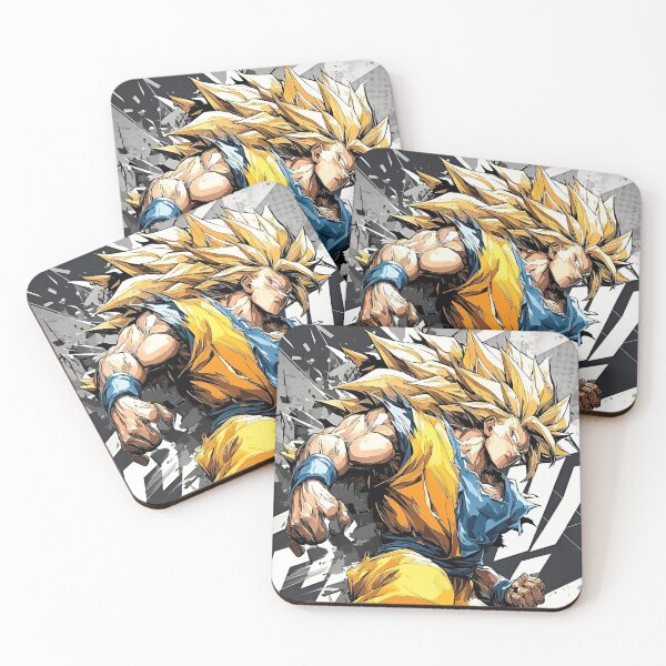 Item preview, Legendary Golden Saiyan Warrior – Powerful Anime Style Fighter Art designed and sold by Dyan4.