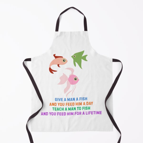 Item preview, Inspirational Shirt: Give a Man a Fish designed and sold by Sunrise-craft.