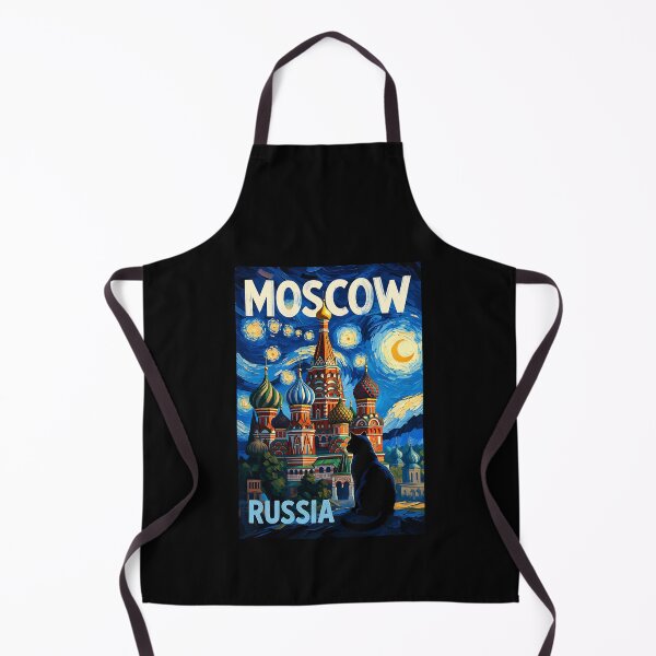 Item preview, Moscow Russia Poster St. Basil’s Cathedral designed and sold by dudelinart.