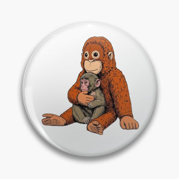 Item preview, "Punch" Baby Monkey - Abandoned Monkey designed and sold by brkvdesign.