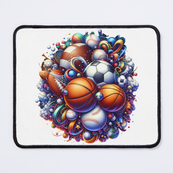 Item preview, Football, Basketball, Baseball, and Soccer designed and sold by ssmg80.