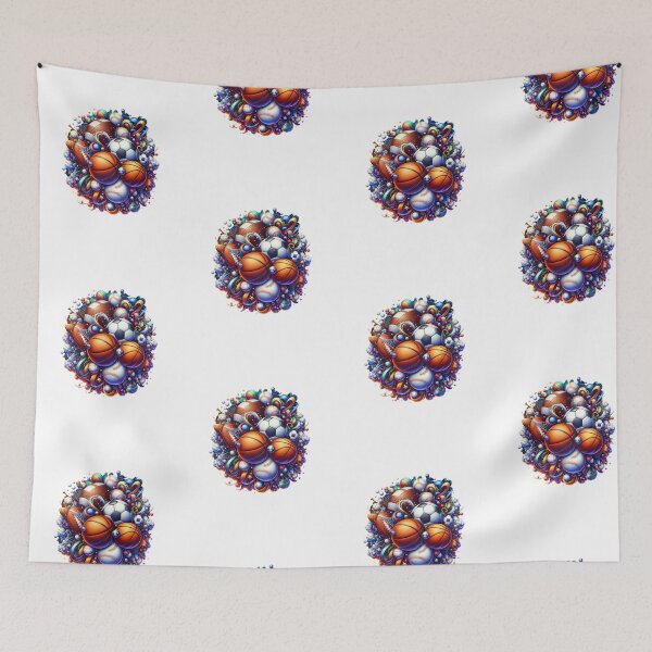 Item preview, Football, Basketball, Baseball, and Soccer designed and sold by ssmg80.