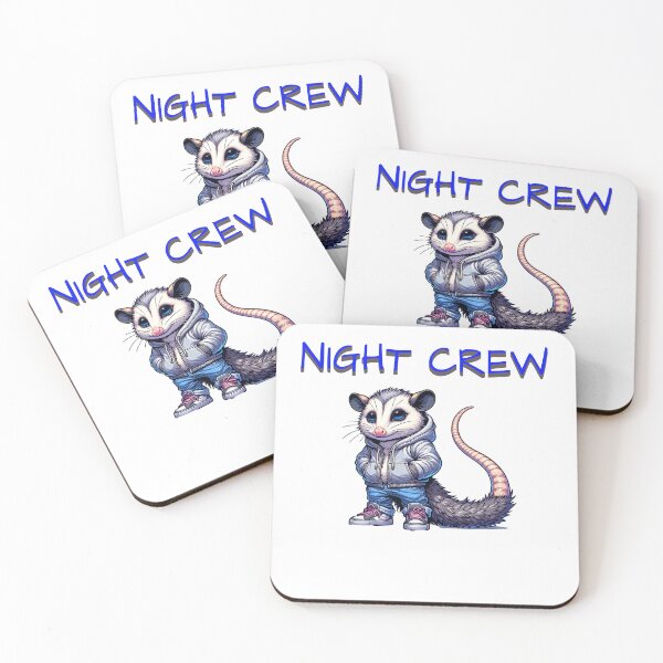 Item preview, Night Crew Opossum designed and sold by ssmg80.