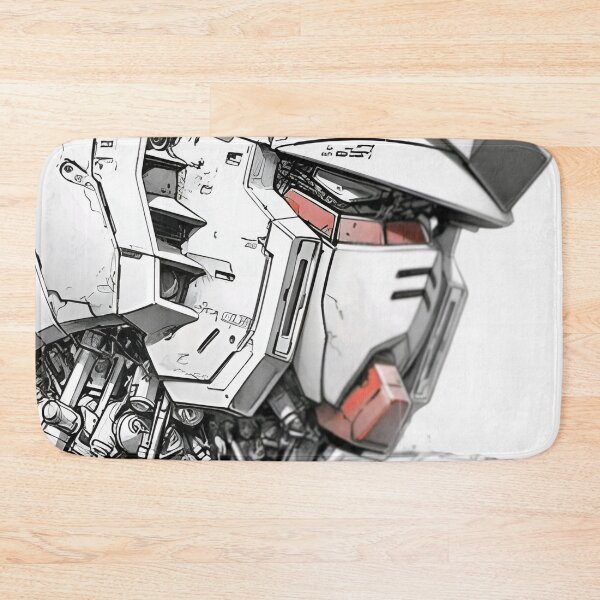 Item preview, Futuristic Mecha Warrior Head – Detailed Anime Robot Portrait Art designed and sold by Dyan4.