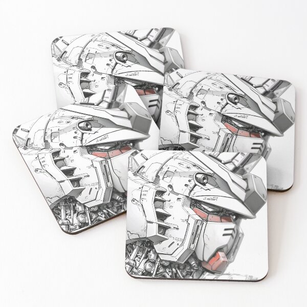 Item preview, Futuristic Mecha Warrior Head – Detailed Anime Robot Portrait Art designed and sold by Dyan4.