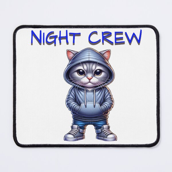 Item preview, Night Crew Cat designed and sold by ssmg80.