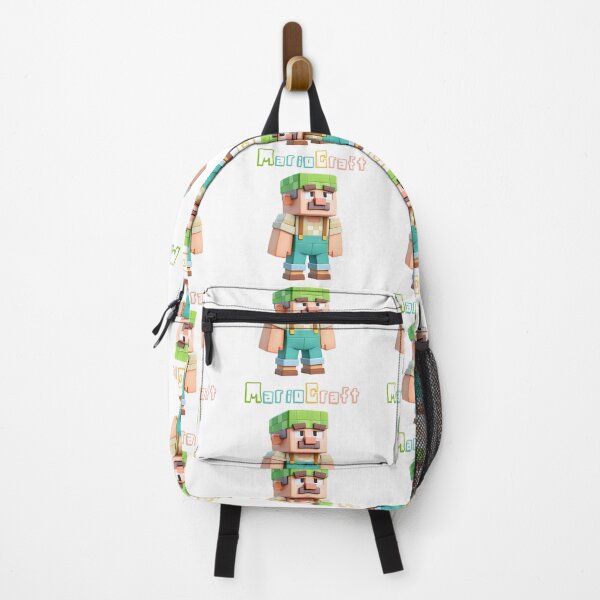 Item preview, MarioCraft Minecraft Mario - Cute Blocky Lego Style Art Print designed and sold by DesignArtist.ia.