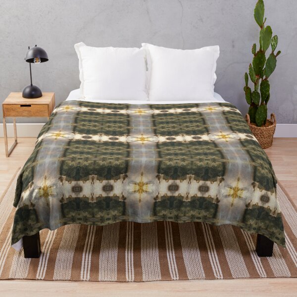 Item preview, Golden Light Ore Kaleidoscope – Neutral Abstract Symmetry Design designed and sold by Xieurabbit.