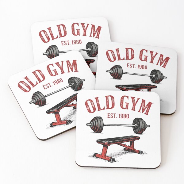 Item preview, Old Gym Est 1980 Barbell Bench Press Shirt – Classic Powerlifting designed and sold by Shanker-studio.