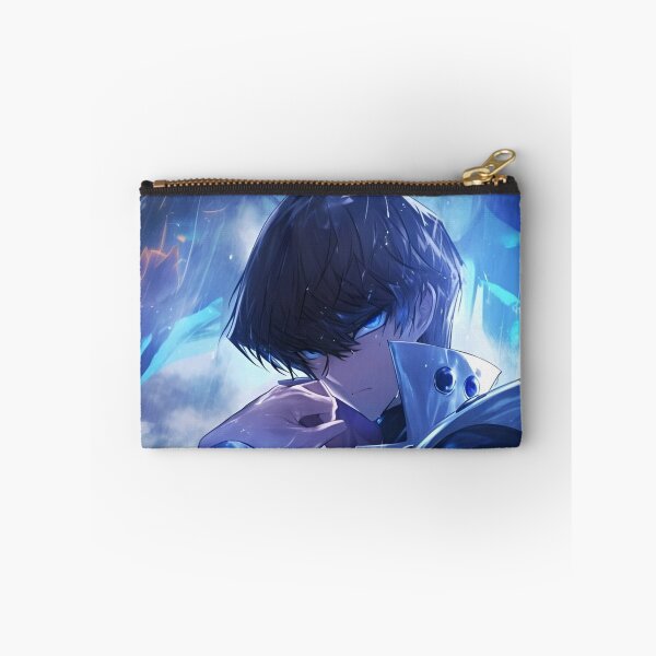 Item preview, Blue-Eyed Shadow Duelist – Dark Anime Storm Warrior Art designed and sold by Dyan4.