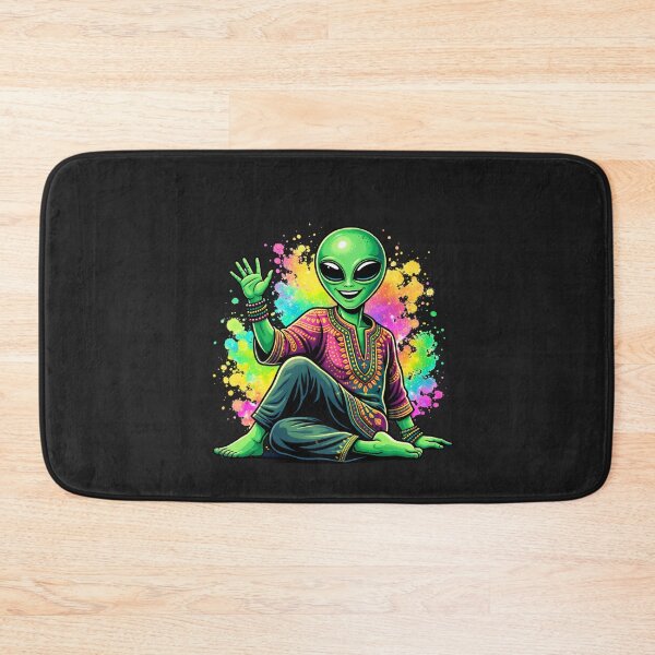 Item preview, Alien Festival Vibes – Neon Color Burst Spiritual Dance Aesthetic Art designed and sold by ColorSplash123.