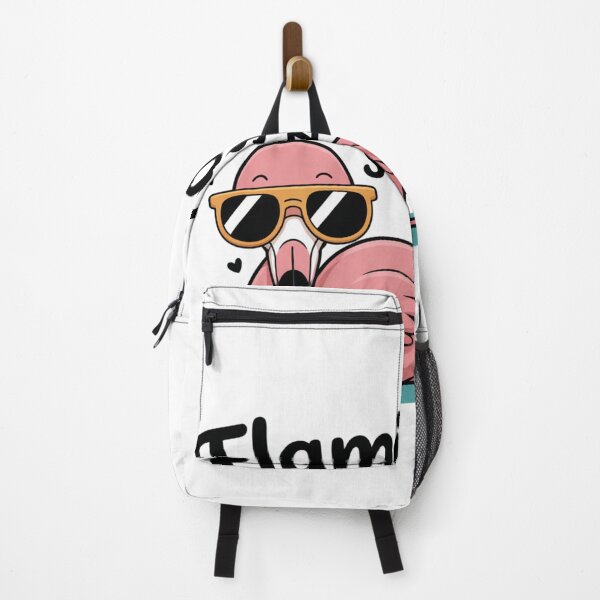 Item preview, Flamingo Says No – Tired Sassy Kawaii Sticker designed and sold by Ashley critters.