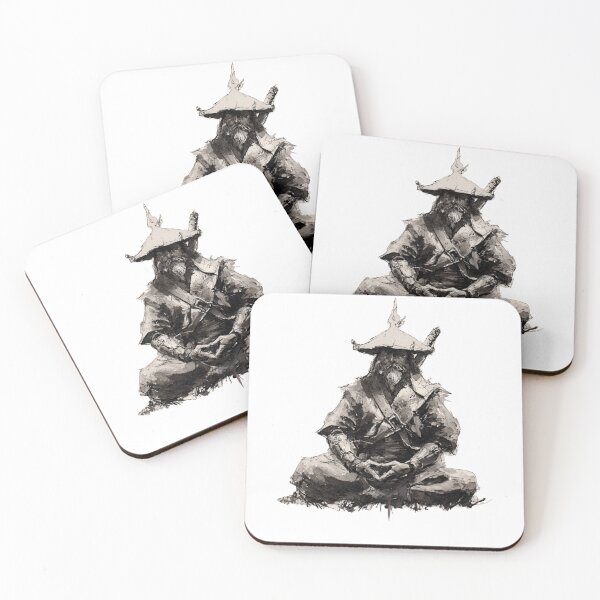 Item preview, Meditating Ronin in Silence designed and sold by Tomasso76.