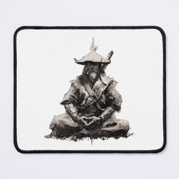 Item preview, Meditating Ronin in Silence designed and sold by Tomasso76.