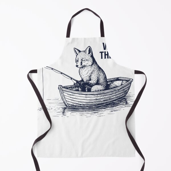 Item preview, Watch The Line Fox Fishing – Vintage Engraved Angler Design designed and sold by TeeVerse27.