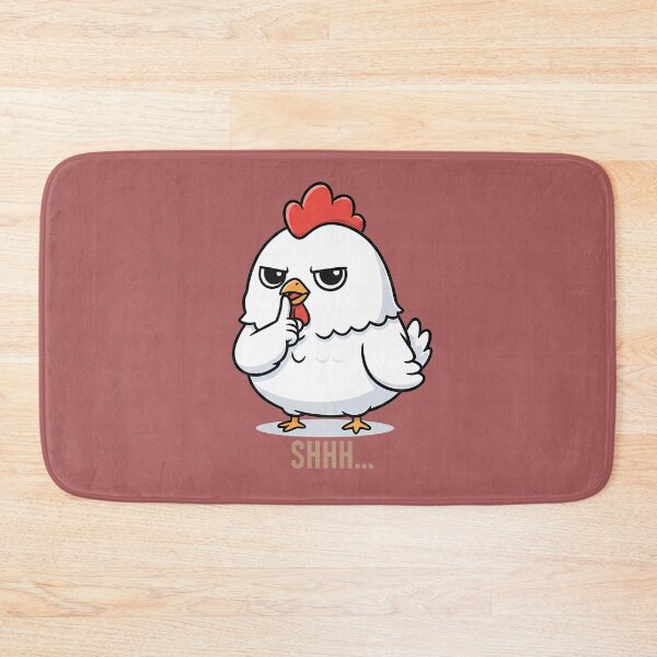Artikelvorschau, „Pst… Kawaii-Huhn – süßes und freches Huhn“ entworfen und verkauft von Minimochi Art.