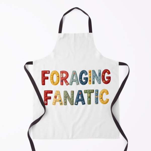 Item preview, FORAGING FANATIC - IN COLORFUL FAUX LETTERING designed and sold by AlexOBrienArt.