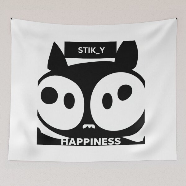 Item preview, STIKY Stick Figure Design -Happiness designed and sold by STIKY-Studio.