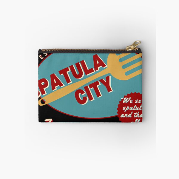 Item preview, Spatula City Retro Logo - Bluered T-Shirt designed and sold by CoryRowe.