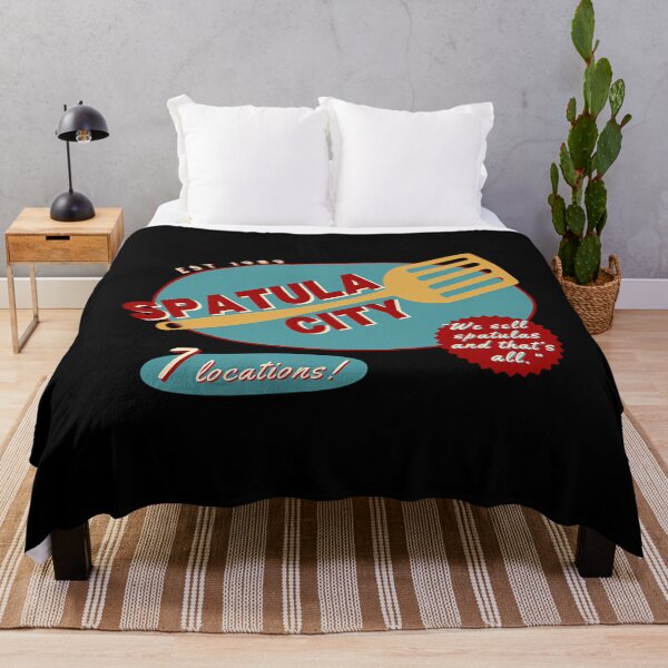 Item preview, Spatula City Retro Logo - Bluered T-Shirt designed and sold by CoryRowe.