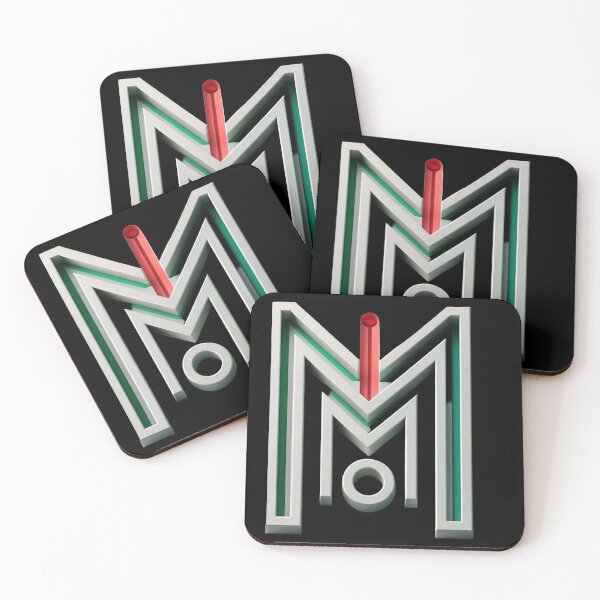 Item preview, Modern 3D Geometric M Letter designed and sold by Adappai.