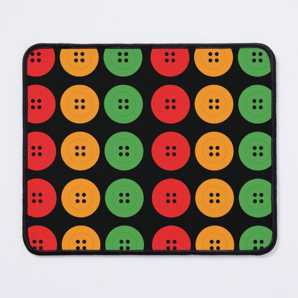 Item preview, Traffic light buttons black designed and sold by Emma Shanley.