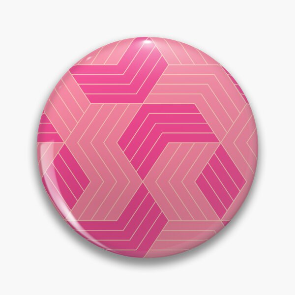 Item preview, Vibrant Pink Honey Bee Weave - Geometric Shape Pattern - Anniversary Gifts For Him designed and sold by RoyalStarsPatts.