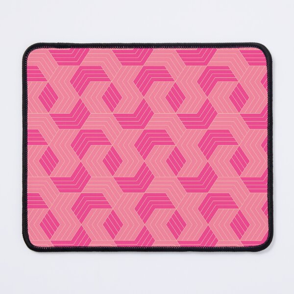 Item preview, Vibrant Pink Honey Bee Weave - Geometric Shape Pattern - Anniversary Gifts For Him designed and sold by RoyalStarsPatts.