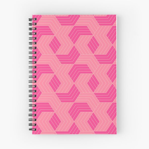 Item preview, Vibrant Pink Honey Bee Weave - Geometric Shape Pattern - Anniversary Gifts For Him designed and sold by RoyalStarsPatts.
