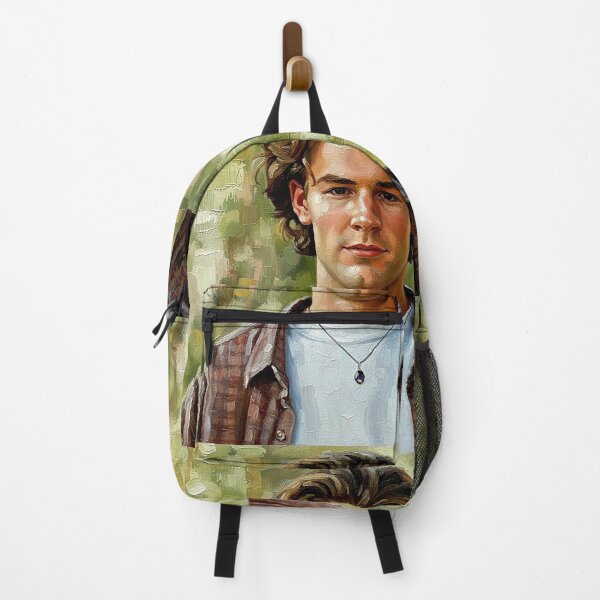 Item preview, Millennial Heartthrob: James Van Der Beek Impasto Portrait designed and sold by Art's Diner.