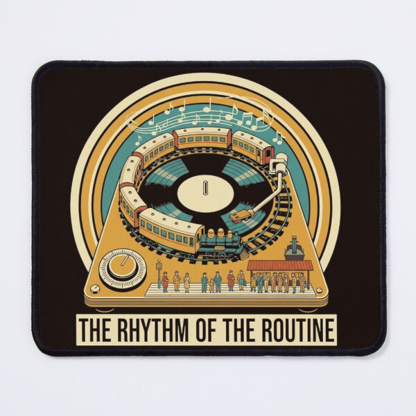 Item preview, The Rhythm of the Routine designed and sold by Fire in Blue.