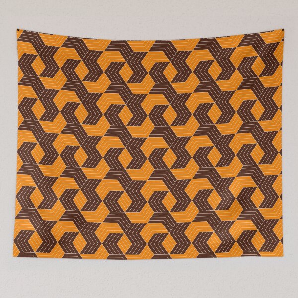 Item preview, Retro Honey Knot - Abstract Shape Pattern - Anniversary Gifts For Wife designed and sold by RoyalStarsPatts.