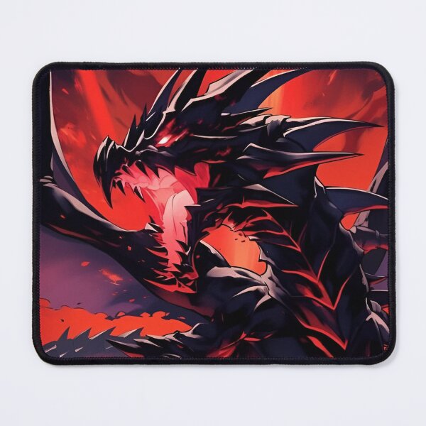 Item preview, Dark Fantasy Dragon – Crimson Fire Demon Dragon Anime Style Artwork designed and sold by Dyan4.